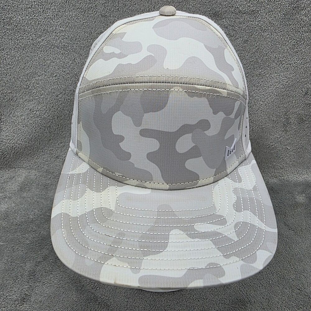 Melin Hat Cap Snapback Size CL Classic White Gray Trenches Hydro Camo Golf
